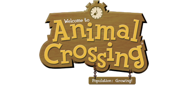 Animal Crossing logo for Gamecube